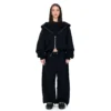 Komplet dresowy ZIP • czarny