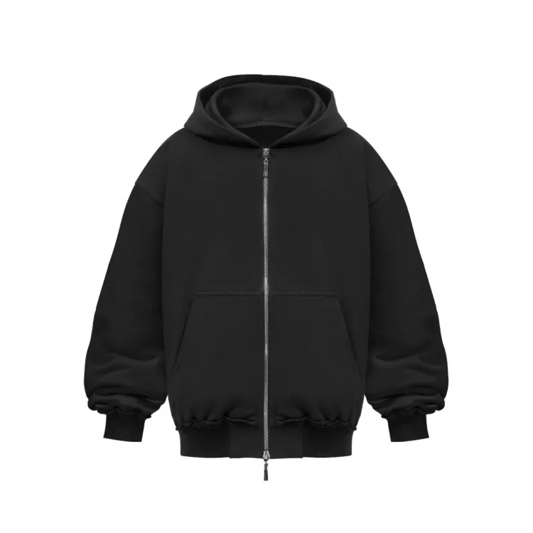 Komplet dresowy ZIP • czarny