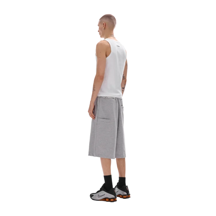 Lange Shorts • grau