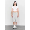 Lange Shorts • grau