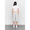 Lange Shorts • grau