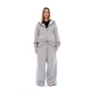 Bluza ZIP • szara