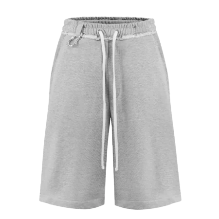 Lange Shorts • grau