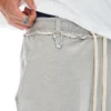 Lange Shorts • grau