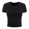 Obcisły Top • czarny