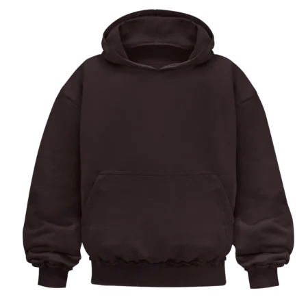 Bluza dresowa • brązowa
