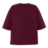 T-Shirt • bordowy