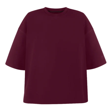 T-Shirt • bordowy