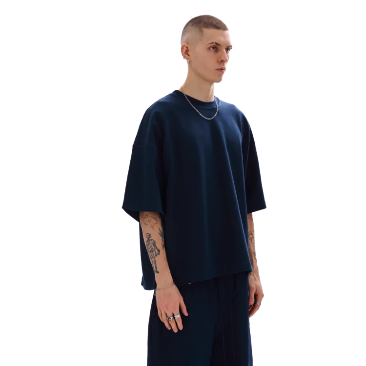 T-Shirt • marineblau