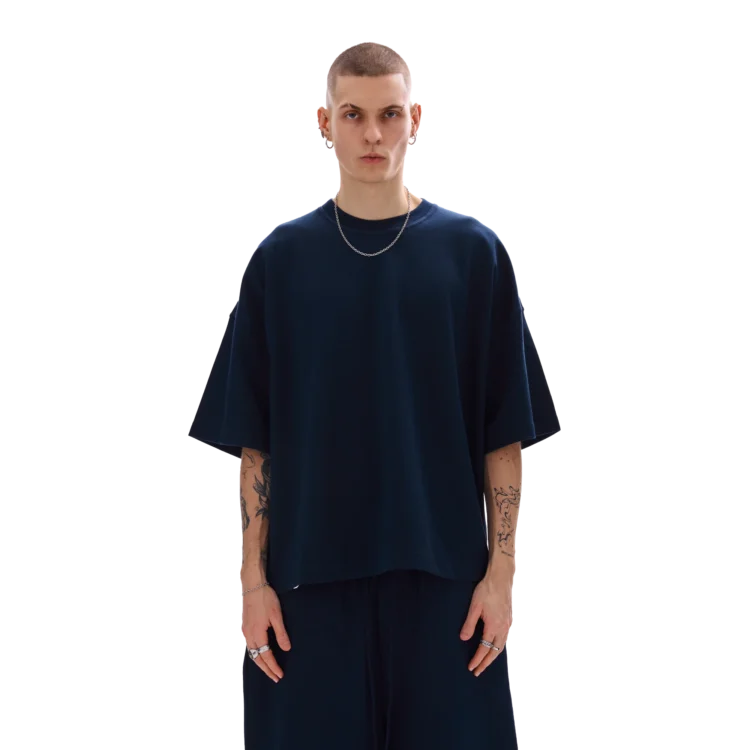 T-Shirt • marineblau