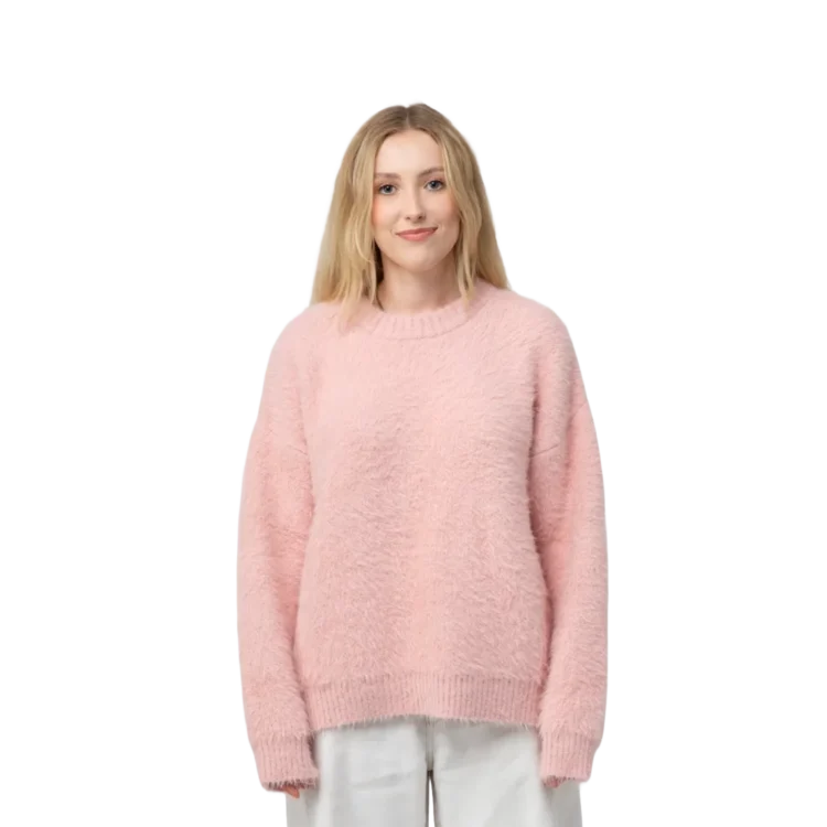 Sweter • różowy