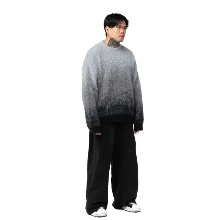 Sweter • szary