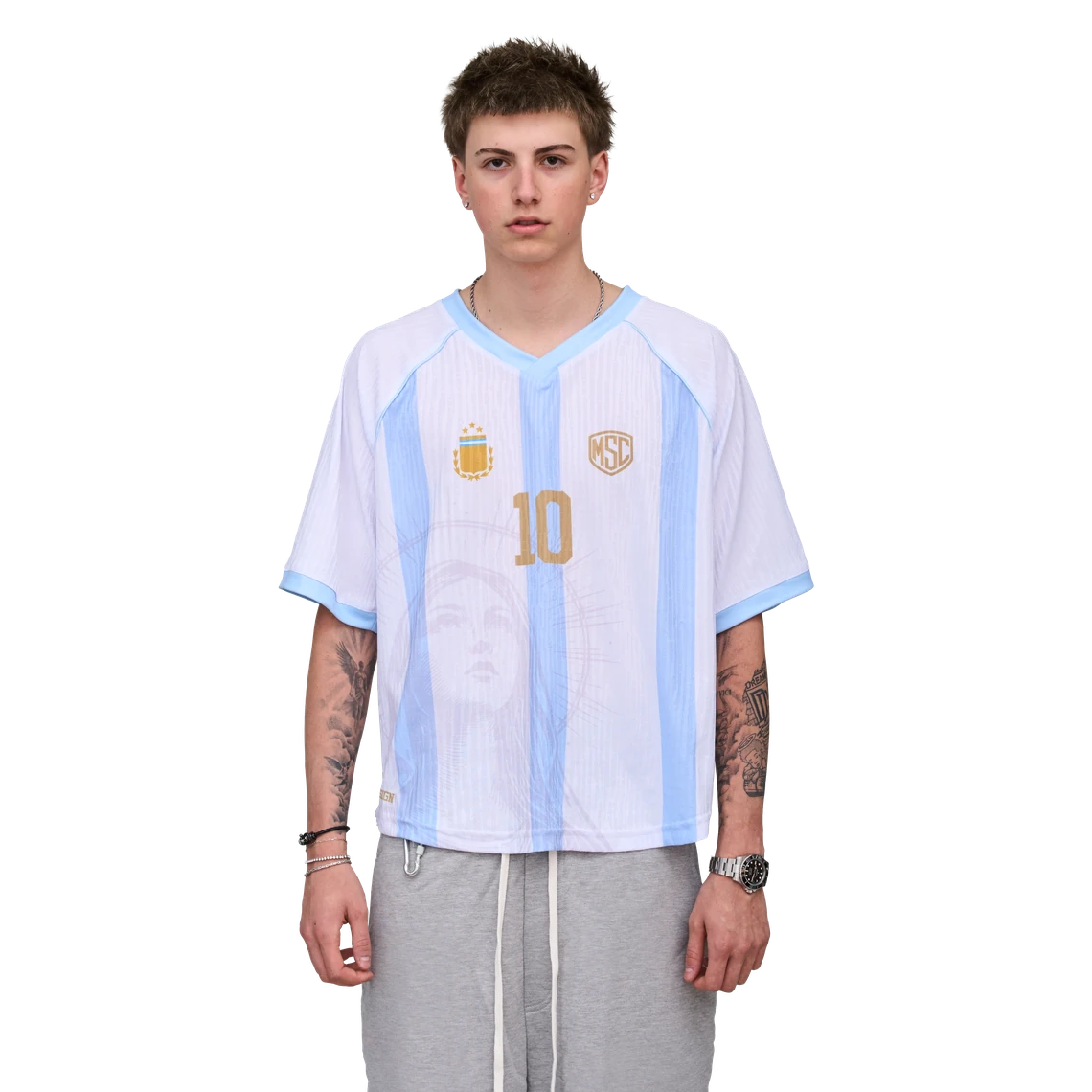 Produkt na modelu