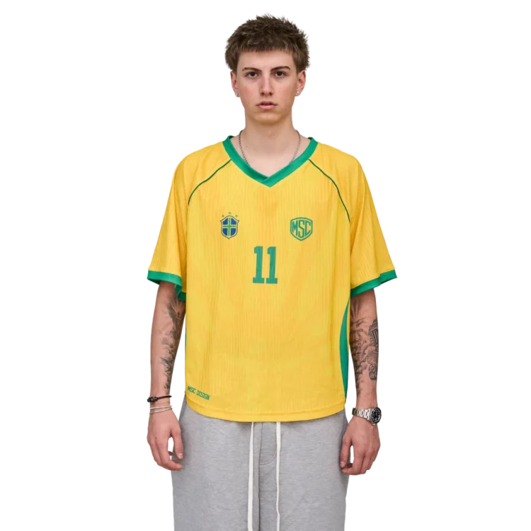 Fußball-T-Shirt • Brasilien