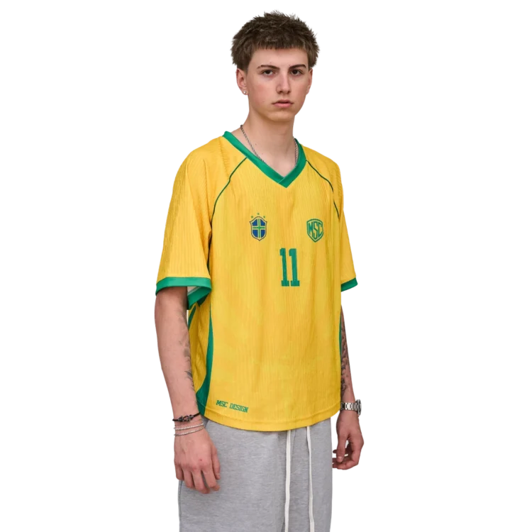 Fußball-T-Shirt • Brasilien