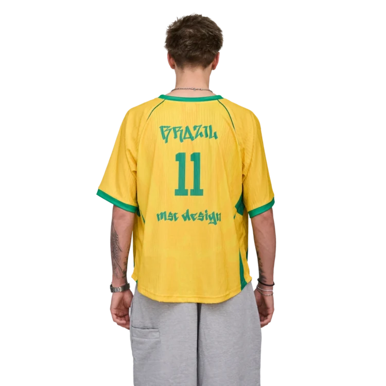 Fußball-T-Shirt • Brasilien