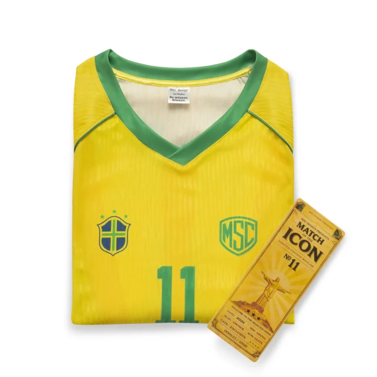 Fußball-T-Shirt • Brasilien
