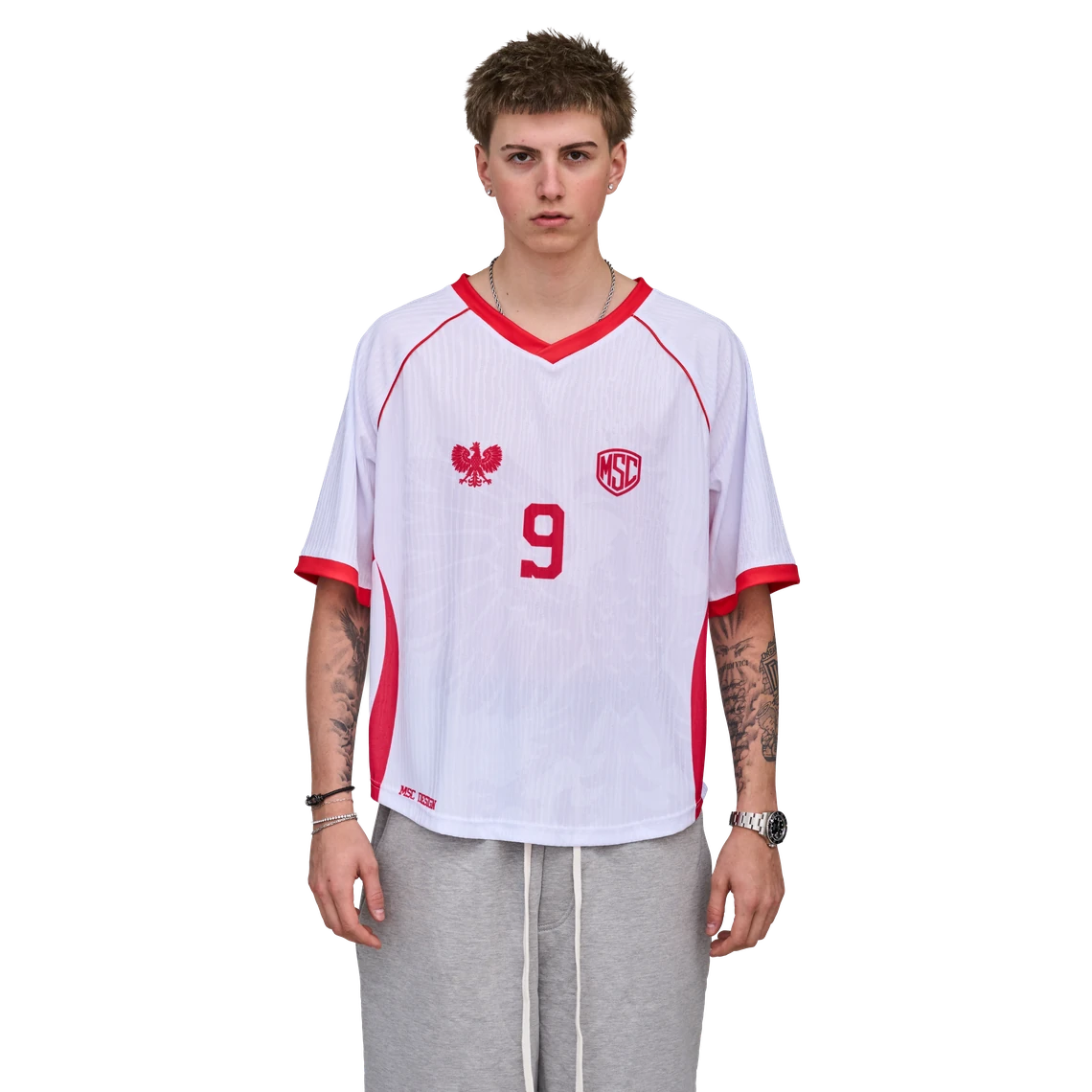 Produkt na modelu