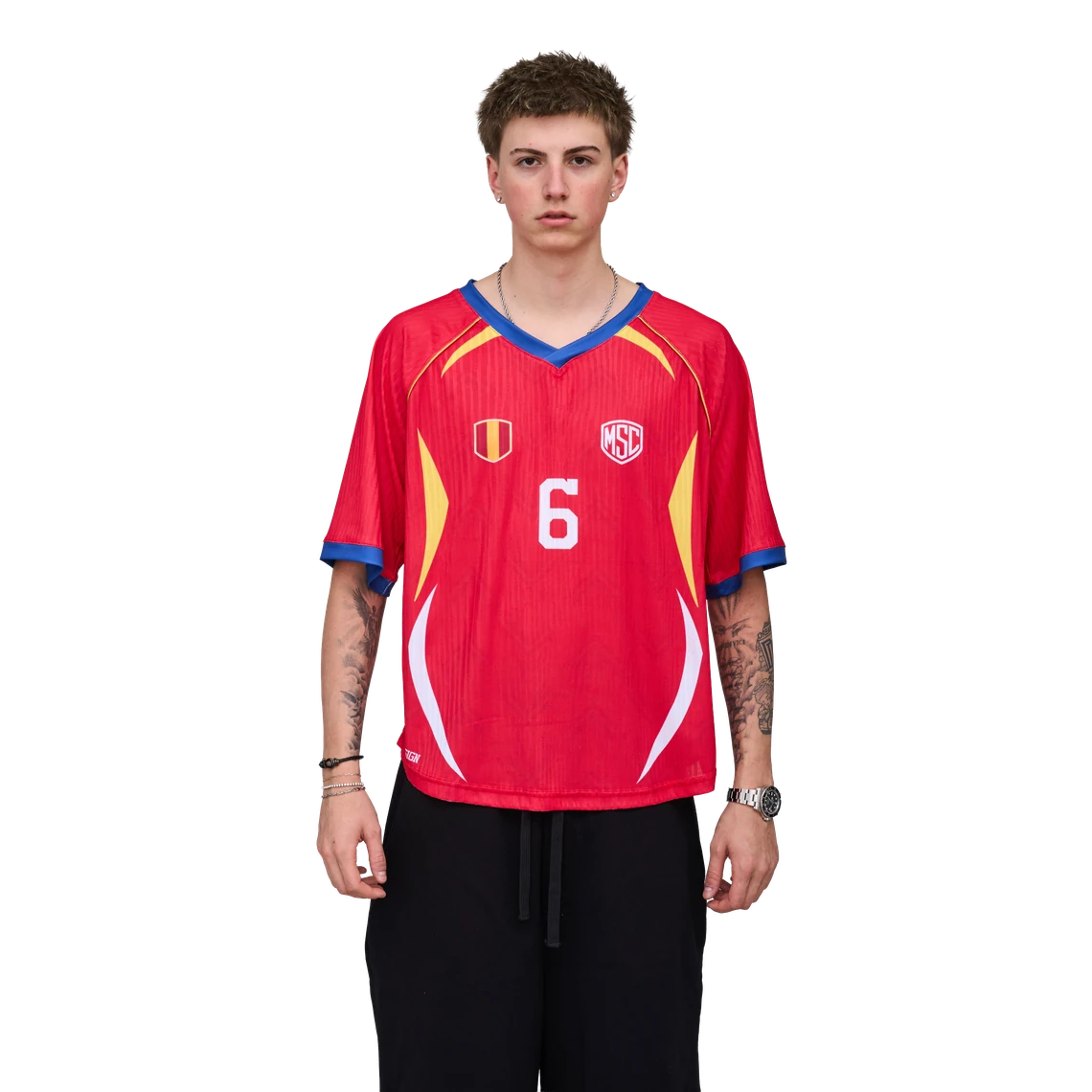 Produkt na modelu