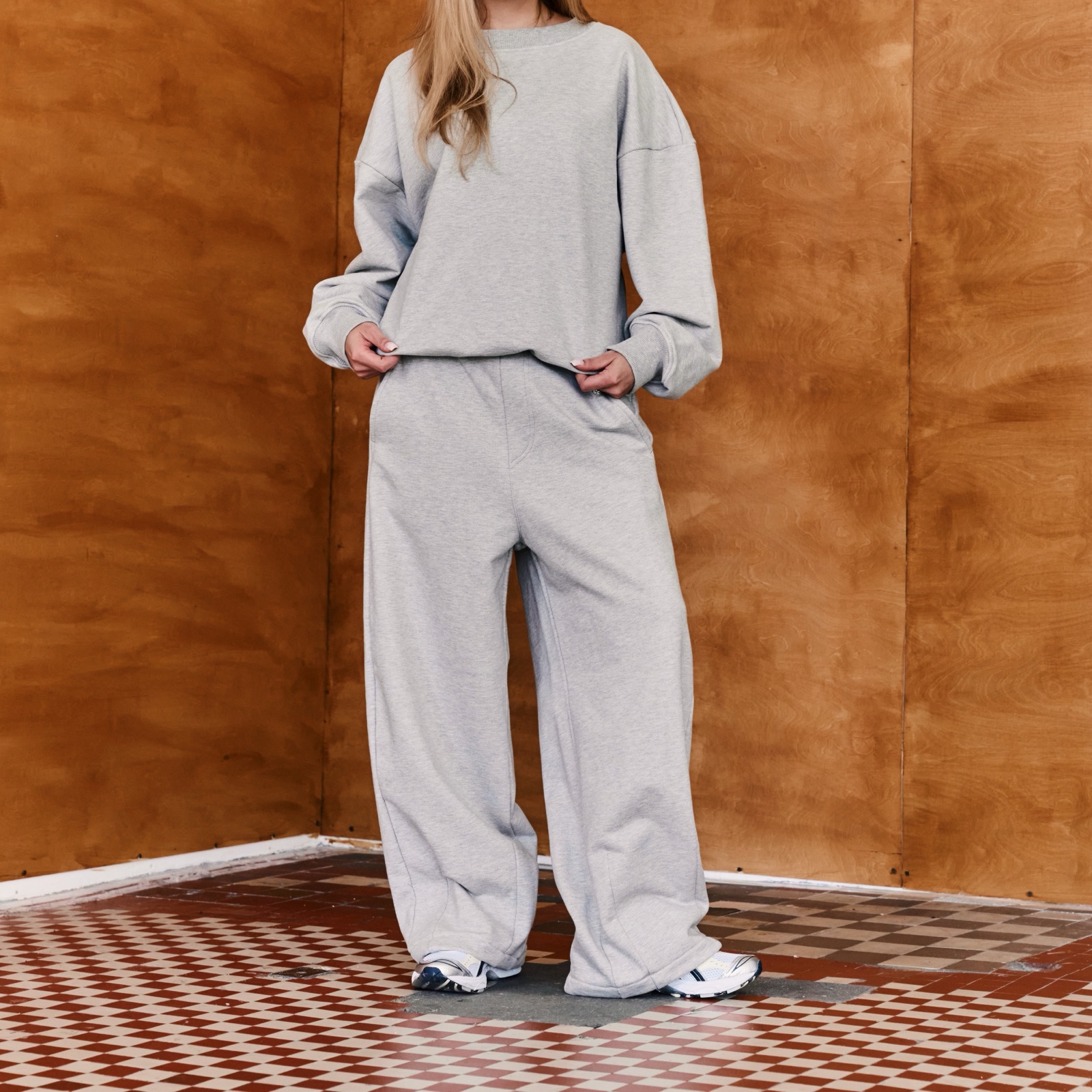 Produkt na modelu