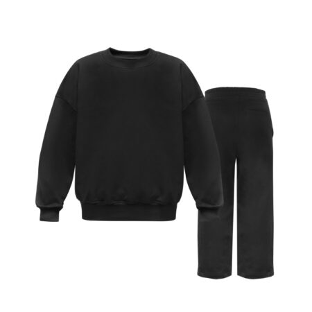 Flat set • czarny