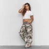 Spodnie dresowe • Dark camo