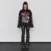 Longsleeve Halloween MSC Design – na modelce, przód