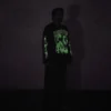 Longsleeve Halloween MSC Design – na modelu, świeci w ciemności